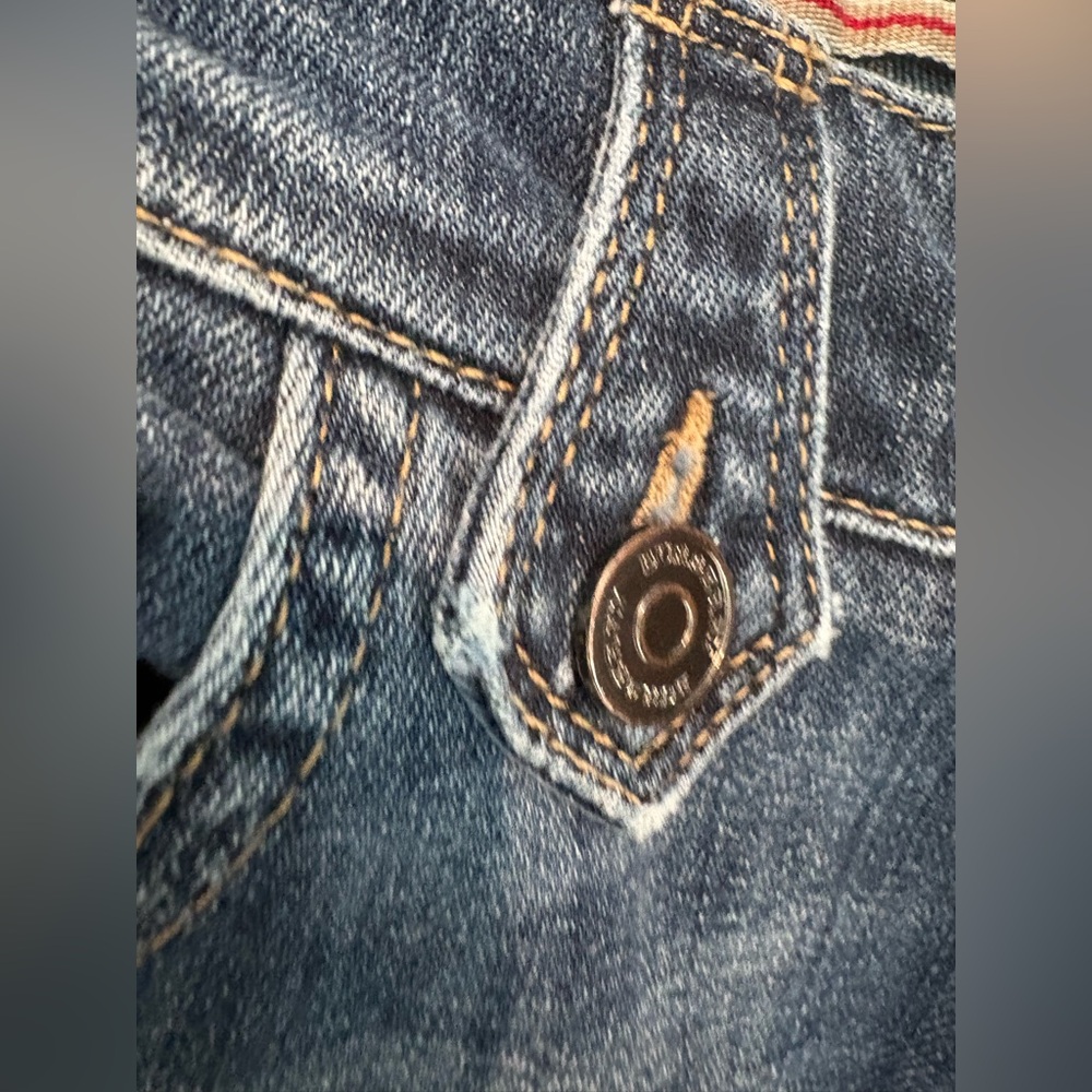 Burberry Women’s Vintage Y2K 00s Low Rise Flared Bootcut Midwash Jeans - Picture 3 of 12